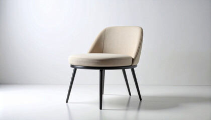 white chair in a room, Single Seater 