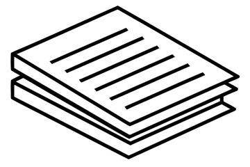 vector illustration of a book