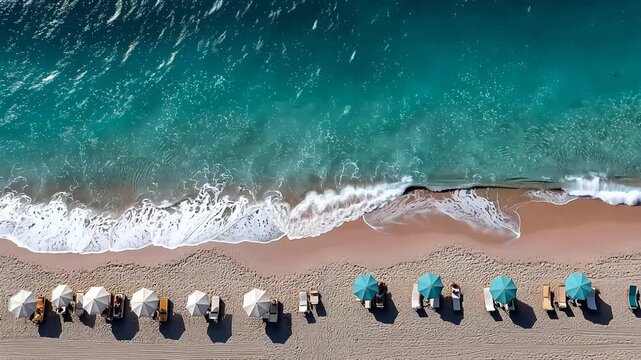 seagulls on the beach