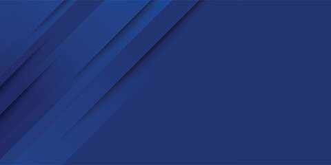 Modern abstract blue background with diagonal line. Simple graphic design element. Futuristic concept. Horizontal banner template with space for your text.modern  graphic design