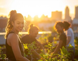 Clean Energy and Ozone Layer Protection Infographic Design