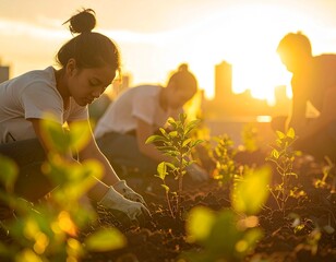 Clean Energy and Ozone Layer Protection Infographic Design