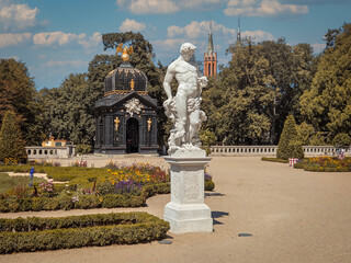 Historic palace and gardens in Białystok, Poland. © Senatorek