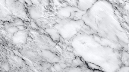 Obraz premium High-resolution white carrara marble stone texture with natural veining, elegant luxury background for interior design, modern decorative wall and flooring wallpaper
