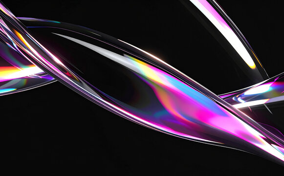 Fototapeta 黒とピンクの抽象的な背景