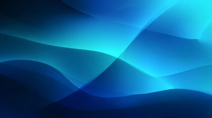 Abstract gradient wallpaper with smooth blue tones, modern minimalist background design for desktop, mobile, and creative projects