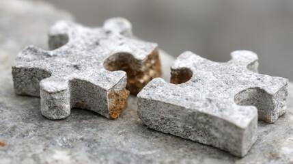 Piece of concrete symbolizing emotional structure grid concept for tone-mapped delivery in urban environments