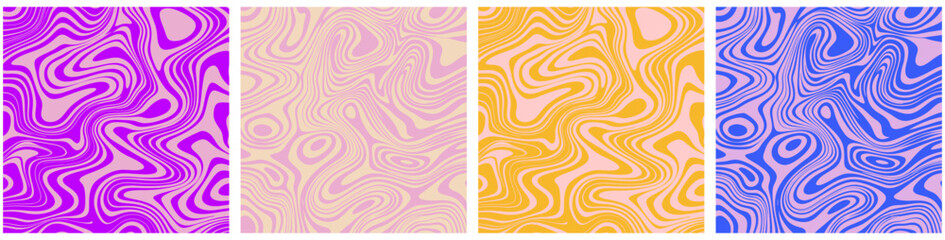 Vibrant abstract background design with gradient swirls and textural elements.