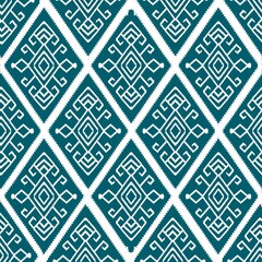 Geometric Diamond Pattern