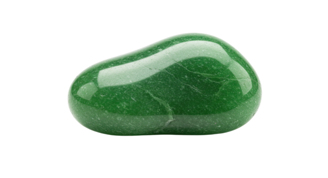 Green polished gemstone smooth surface natural 3.