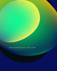 Abstract gradients create flowing shapes. Vivid colors blend, forming dynamic visual composition. Modern design element for backgrounds.