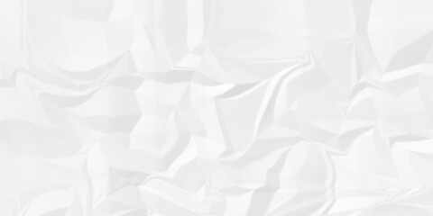 Crumple crushed aged white obsolete rumple craft design. wrinkle ripped creased white crumple aged closeup recycled document grunge paper background.	
