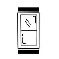 handdrawn glass window