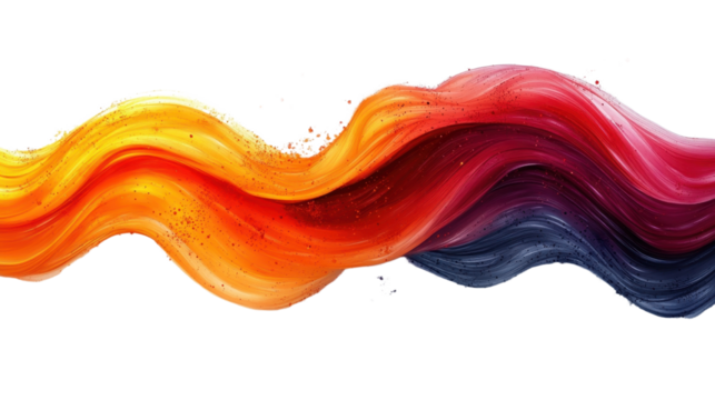 yallow ink brush stroke, hand-drawn watercolor splash paint abstract background vector illustration on a white background. Vector illustration - Powered by Adobe