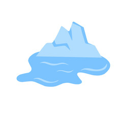 the iceberg is melting