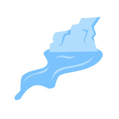 the iceberg is melting