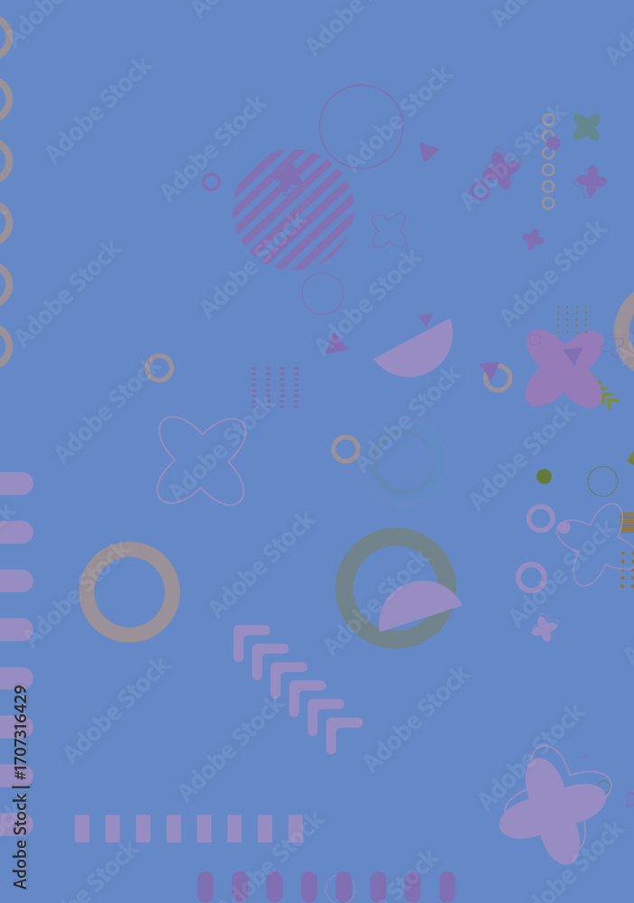 Poster abstract gradient background with geometric shapes and elements. gradient shapes composition. beauti