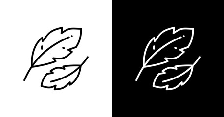 Leaf Icon Set Multiple Style Collection