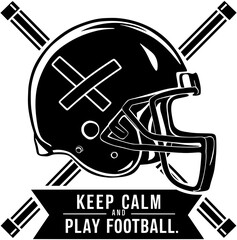 Keep Calm and play Football
