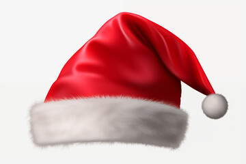 Santa hat isolated on white background high resolution