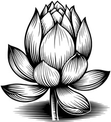 Lotus Petal SVG Print
