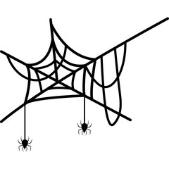 Halloween Spider Web Decoration