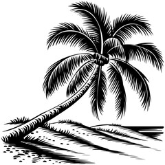 Sunny Palm SVG Printable