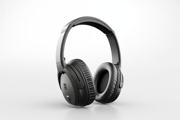 Single over-ear wireless headphones on a white background