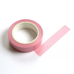 Light pink washi tape with white center