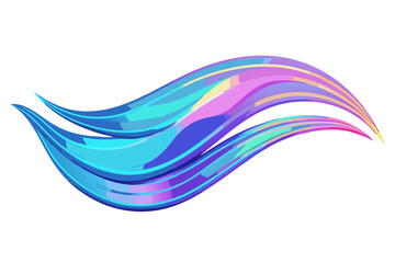 Modern abstract digital background featuring vertical ripple wave patterns in soft blue, purple, and pink gradient tones. Perfect for use in graphic design, web design, presentations, wallpapers, digi