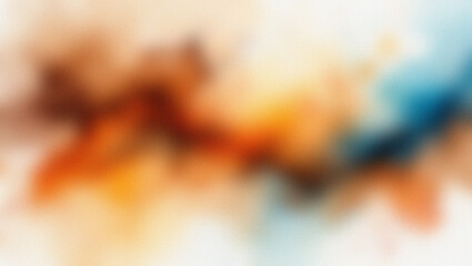 Soft Blurry Abstract Swirls of Orange Brown Blue and White Colors Keywords: abstract, background, blur, blurry, color, colorful, design, digital, effect, fluid, gradient, graphic, light, motion