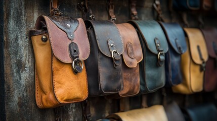 Great photos of bags and pouches.
