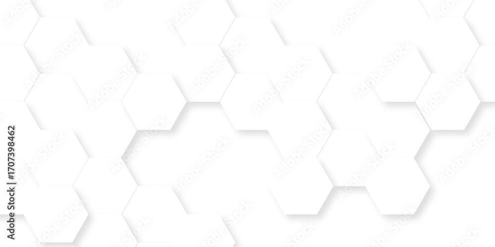 Aufkleber abstract background with hexagons futuristic glowing technology. graphic concept. vector honeycomb c