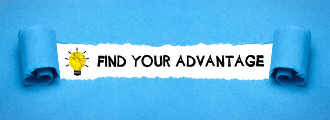 Find Your Advantage	

