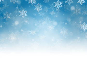 Christmas background blue pattern with copyspace copy space in winter card wallpaper