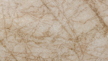 Beautiful detailed beige and brown marble surface featuring veins and patterns suitable for decorative applications and backgrounds