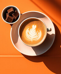 Morning Coffee and Chocolate