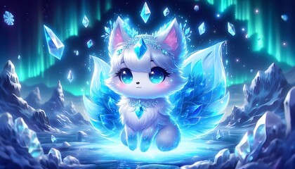 Ice fox moe