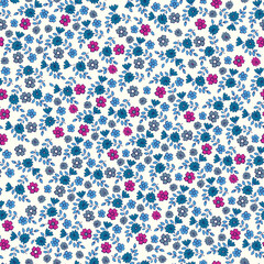 seamless pattern with flowers