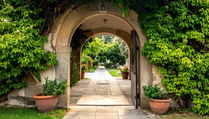 entrance to the castle