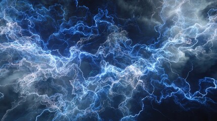 Obraz premium Abstract swirling electric energy