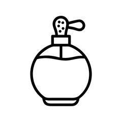 Perfume Spray Bottle Elegant Design Icon For Web And Graphic Design