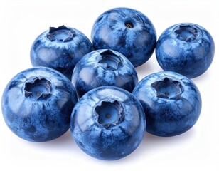 Obraz premium Close-up of fresh blueberries