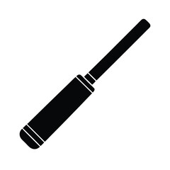 Cricket Bat Icon Graphic