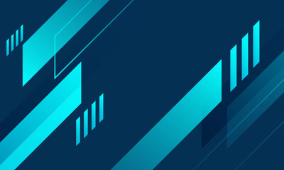 Abstract background with blue stripes. Vector illustration