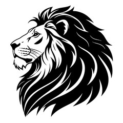 lion head vector