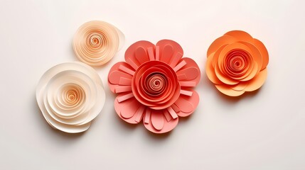 Diy paper flowers tutorial handmade crafting paper art decoration ideas