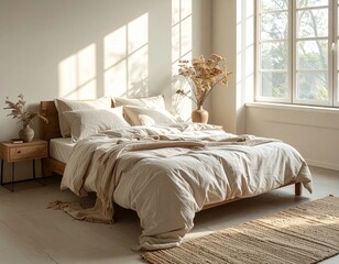 Minimalistic bedroom 