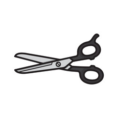 illustration of scissors cartoon