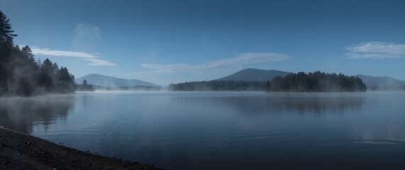 lake in the mountains